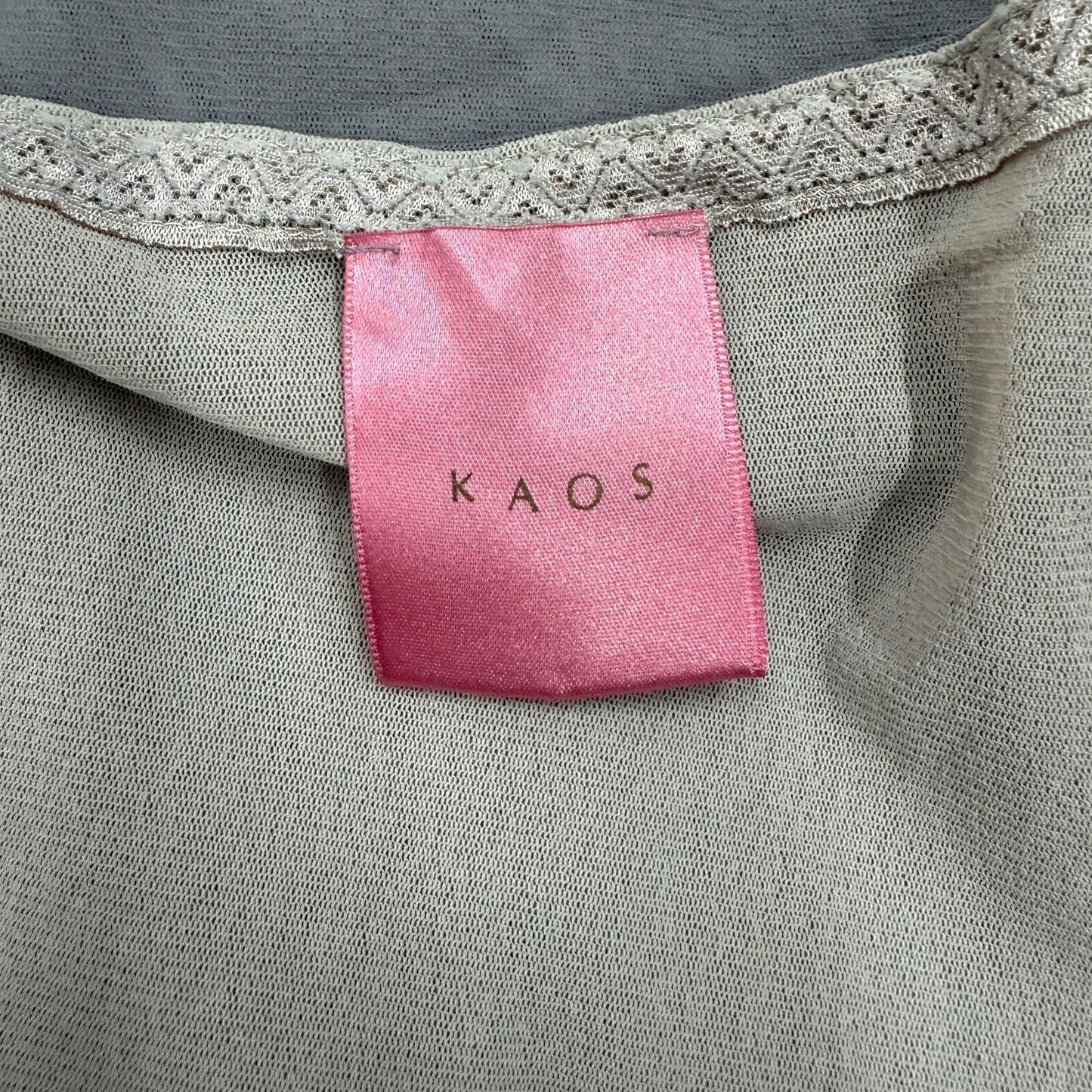 Kaos Gray Mesh Tank Top