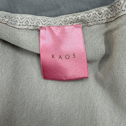 Kaos Gray Mesh Tank Top