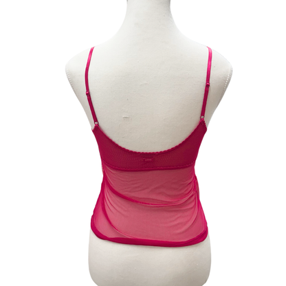 La Senza Pink Mesh Cami