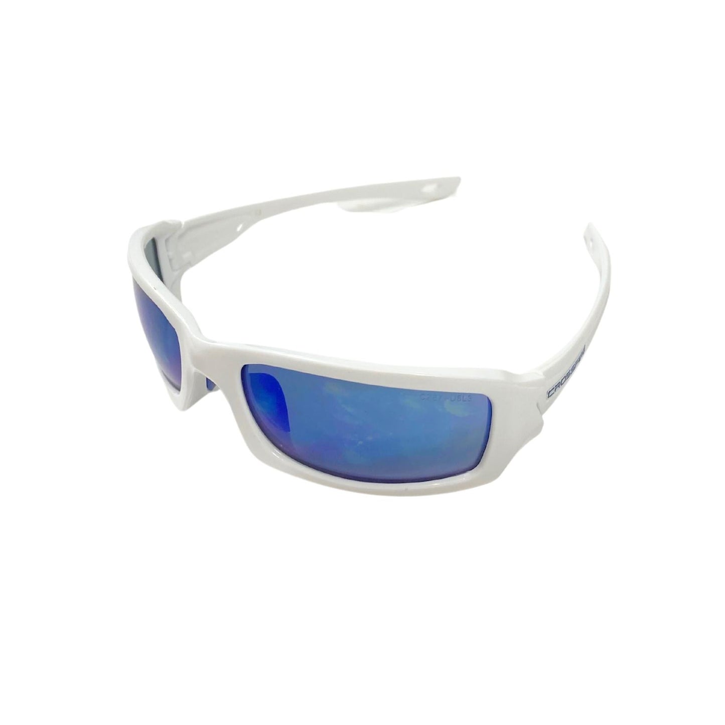 Y2k Model Off Duty Crossfire White Sunglasses