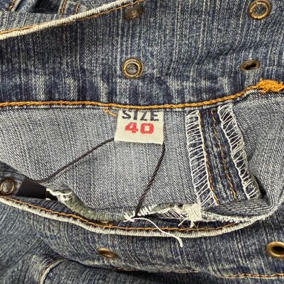 Studded Y2k Flare Jeans