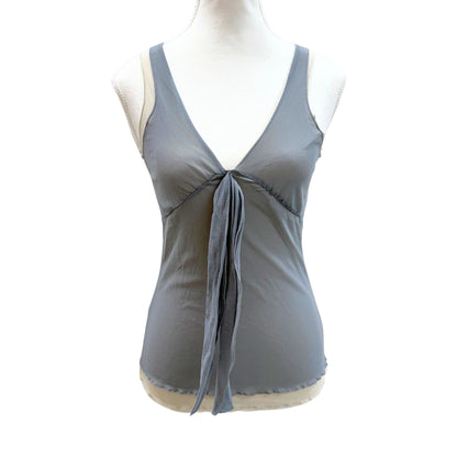 Kaos Gray Mesh Tank Top