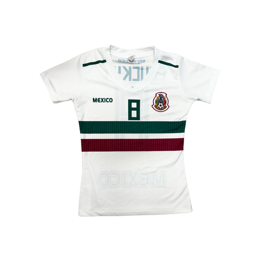 Mexico White Athletic Tee