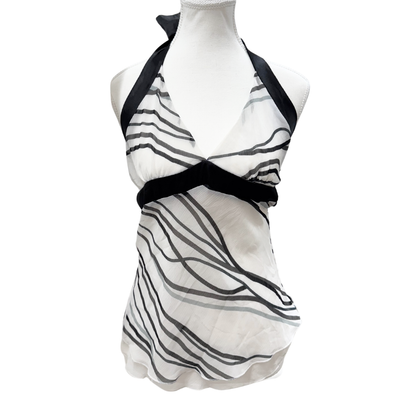 Jump White Halter Top
