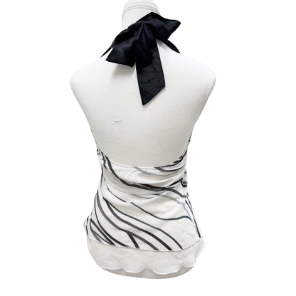 Jump White Halter Top
