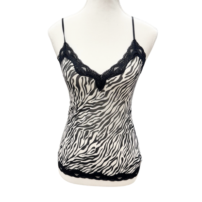 Enchanting Zebra Print Cami