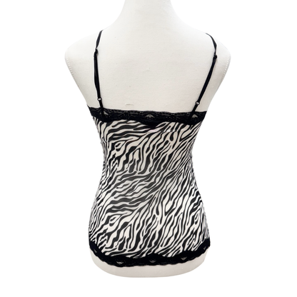Enchanting Zebra Print Cami
