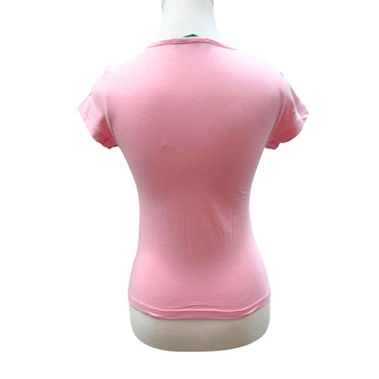 Green Pink Dienm Bautey Graphic T-Shirt