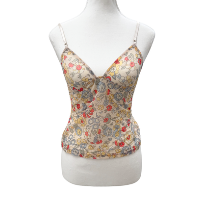Calvin Klein Floral Mesh Cami