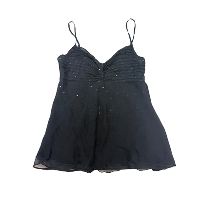 Sasch Black Sequin Cami
