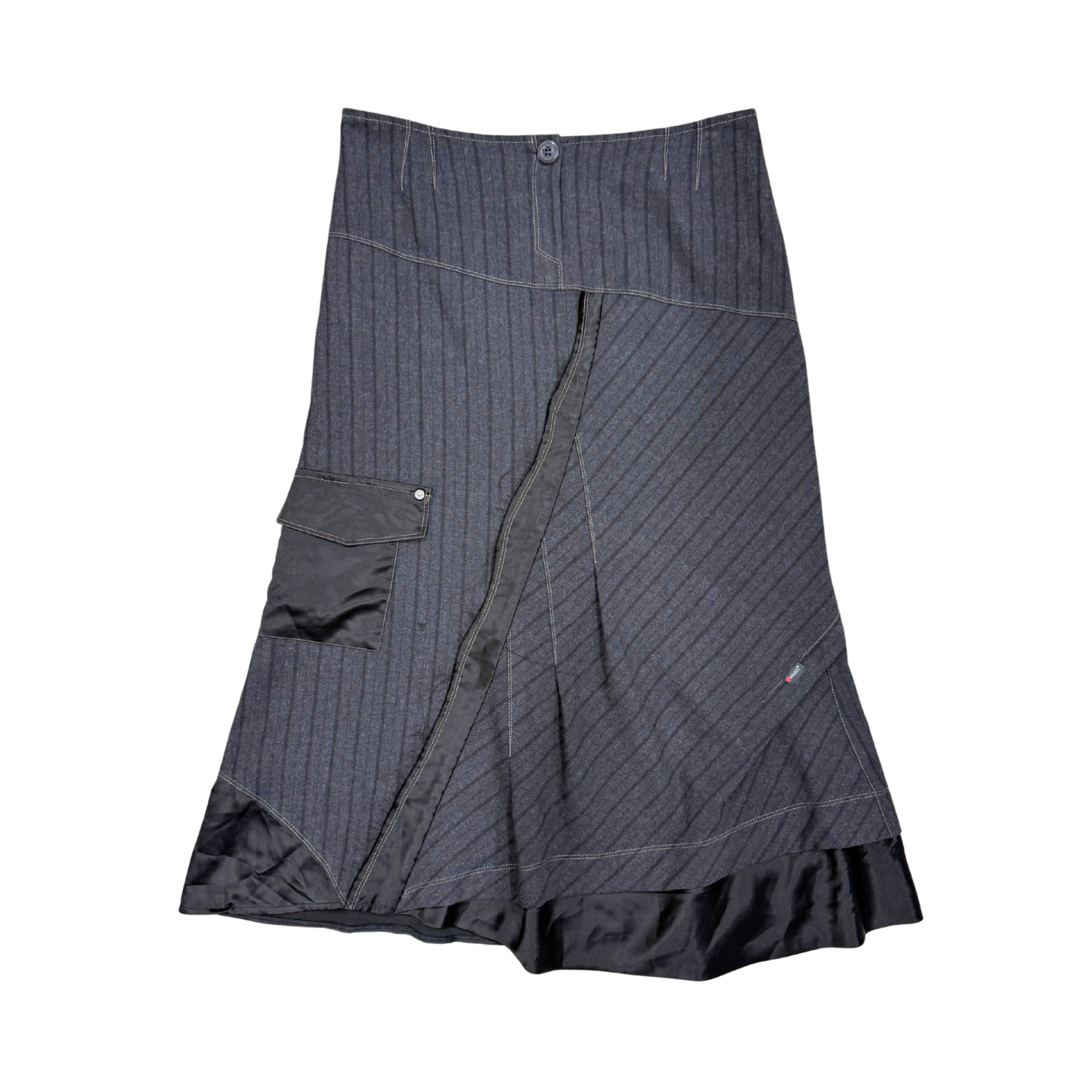 Apparel Gray Maxi Skirt