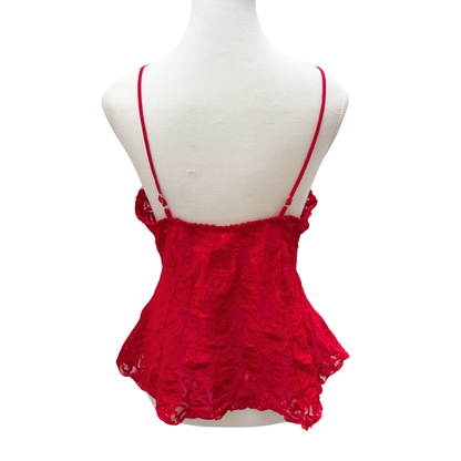 Secret Treasures Red Lace Cami