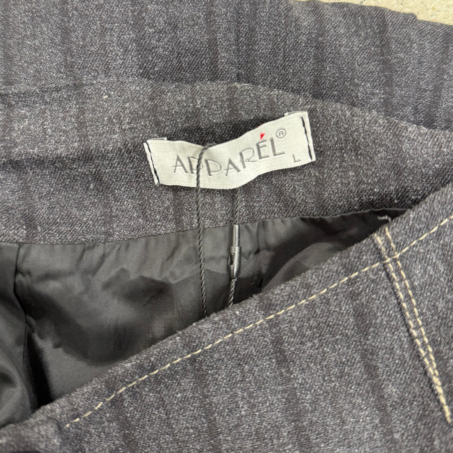 Apparel Gray Maxi Skirt