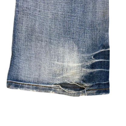 Fishbone Boot Cut Jeans