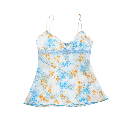Top 10 White Floral Cami