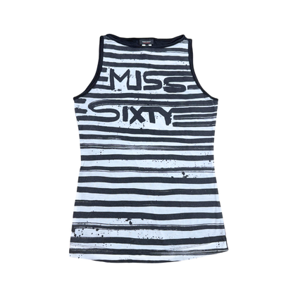 Miss Sixty Striped Tank Top