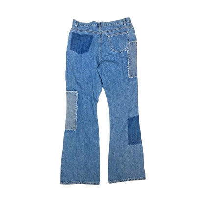 Vintage 2000s Y2k Xhilaration Patchwork Jeans
