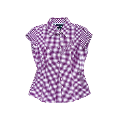 Tommy Hilfiger Purple Plaid Shirt