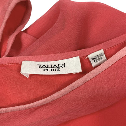 Y2k Tahari Pink Red Ombre Midi Skirt