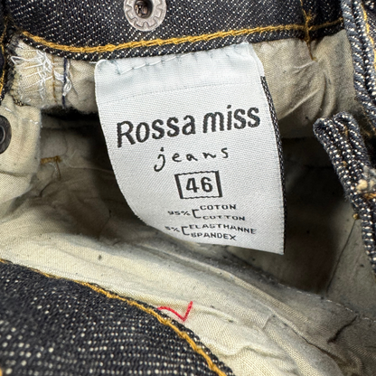 Rossa Miss Dark Washed Denim Mini Skirt