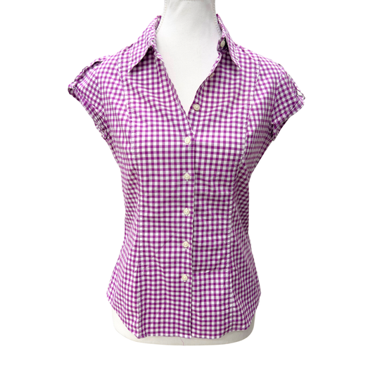Tommy Hilfiger Purple Plaid Shirt