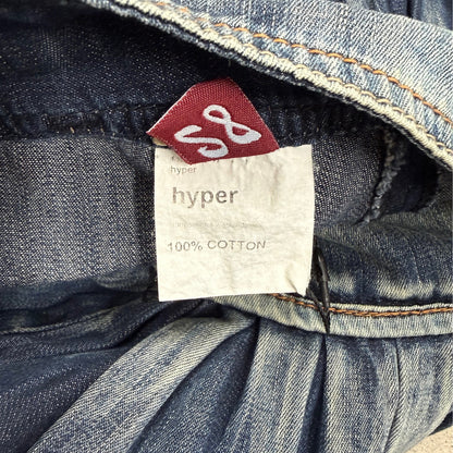 Hyper Denim Mini Skirt