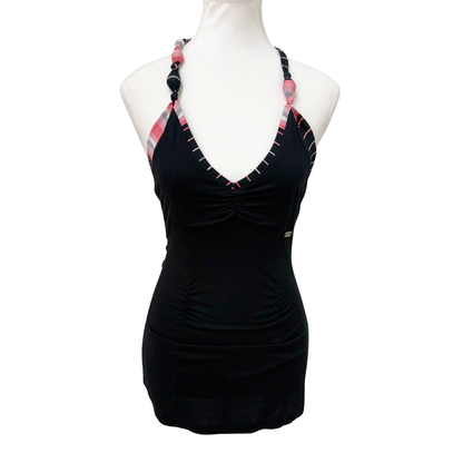 Miss Sixty Black Halter Top