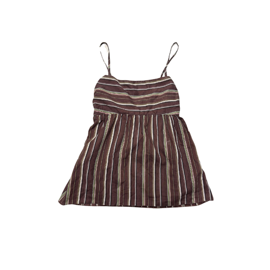 Fleurish Brown Striped Cami