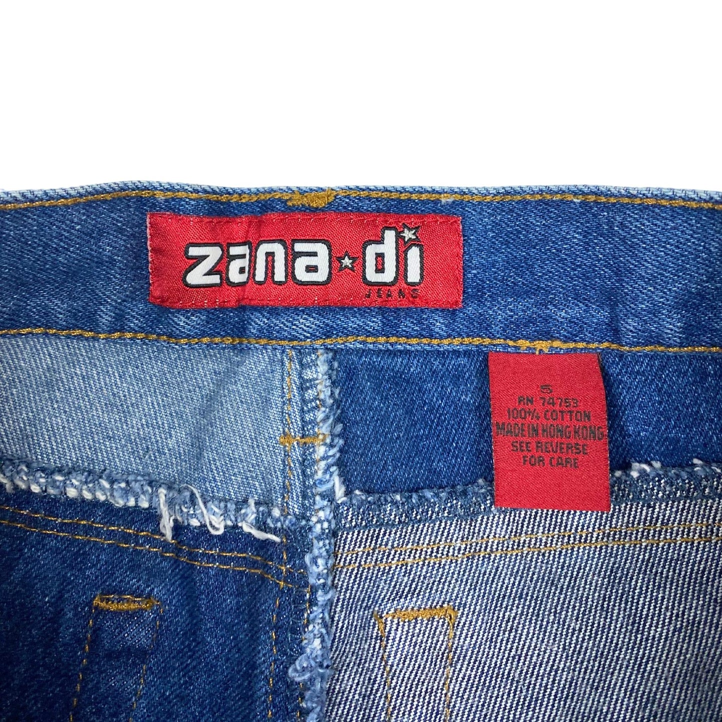 Vintage 2000s Y2k Zana Di Patchwork Jeans