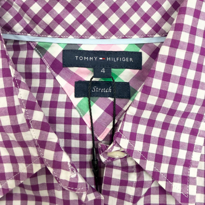 Tommy Hilfiger Purple Plaid Shirt