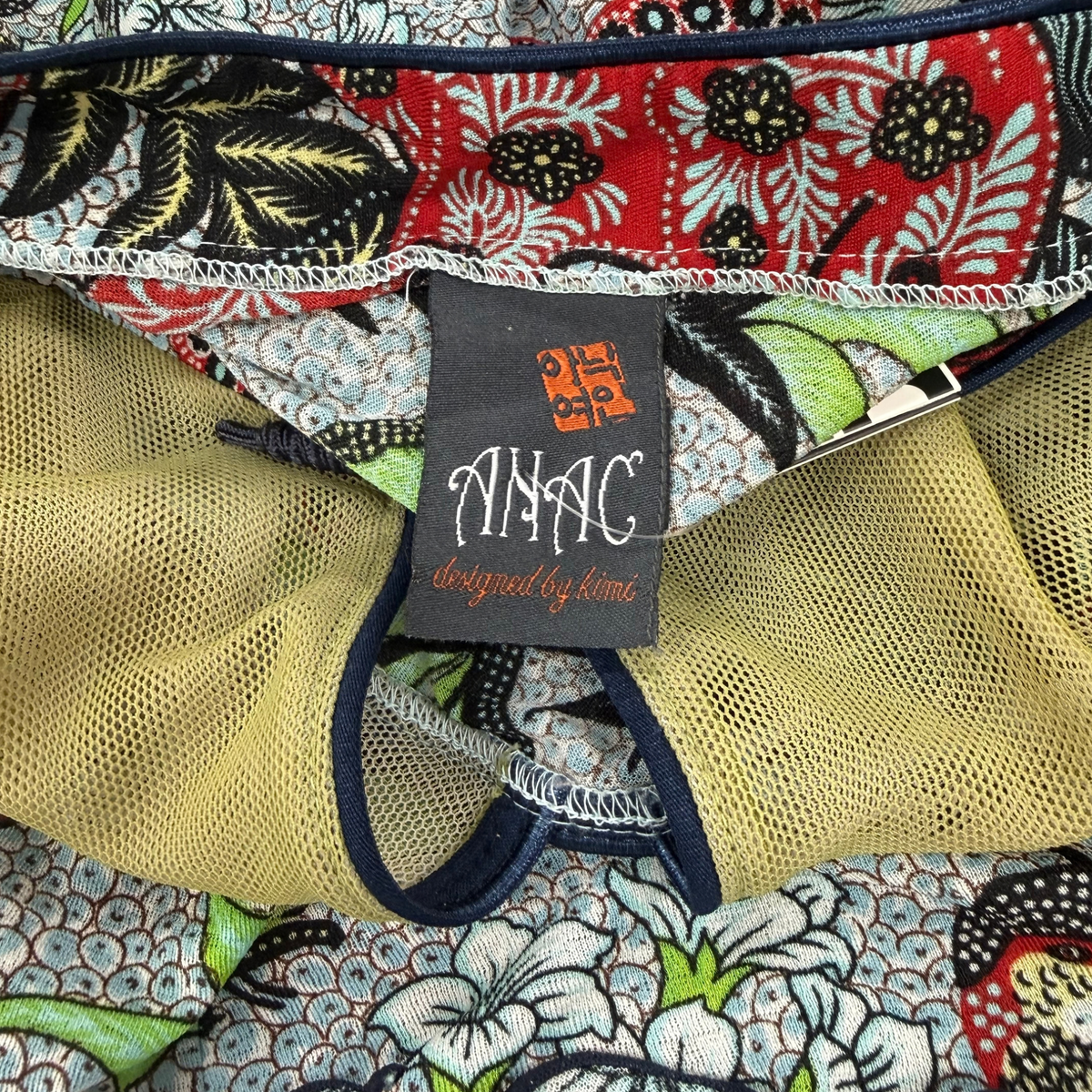 ANAC Floral Chinese Inspired Top