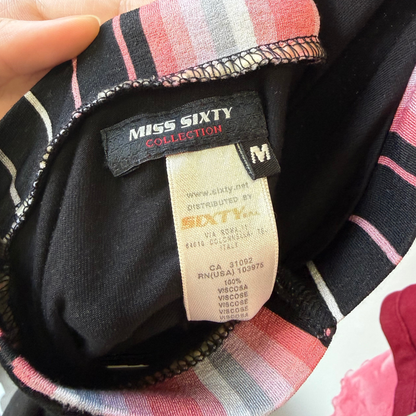 Miss Sixty Black Halter Top