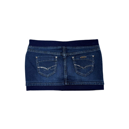 Y2k Denim Mini Skirt