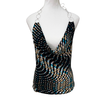 Kiwi Polka Dot Halter Top