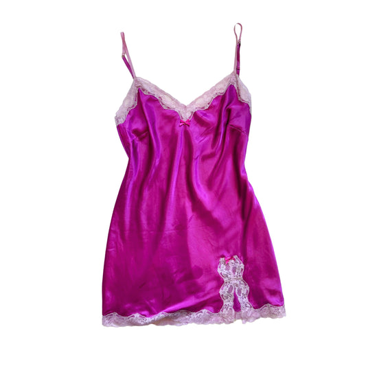 Vintage 2000s Y2k Victoria's Secret Purple Slip Dress