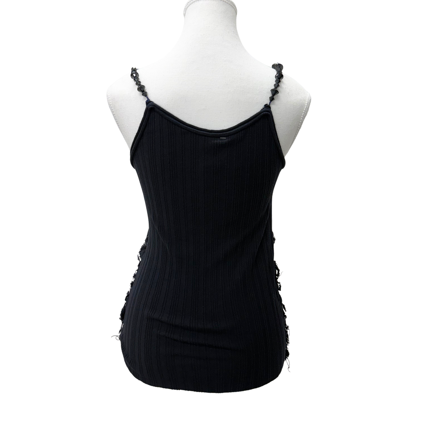 Alessandra Boni Black Crochet Cami