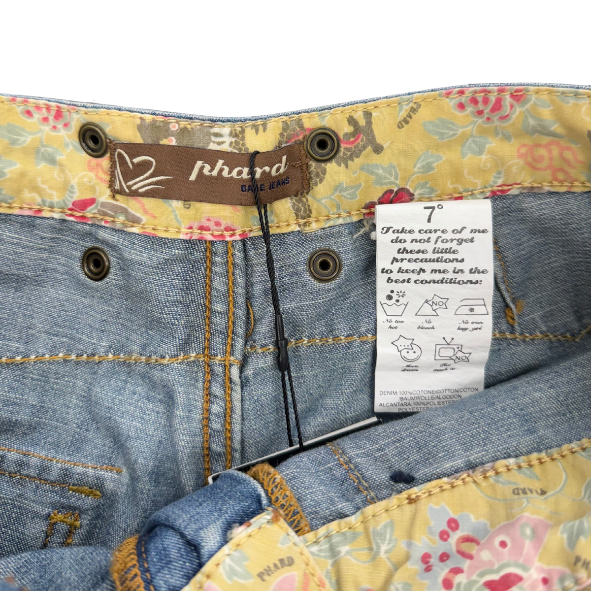 Phard Denim Capri