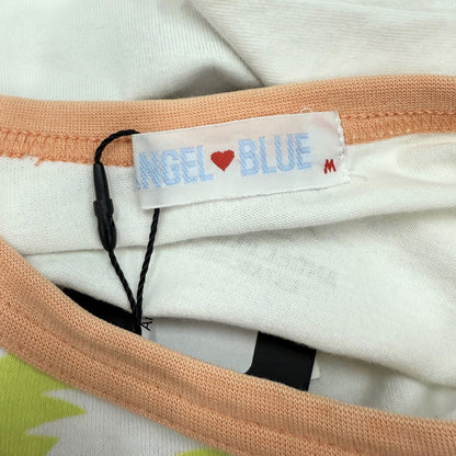 Angel Blue White Aloha T-Shirt