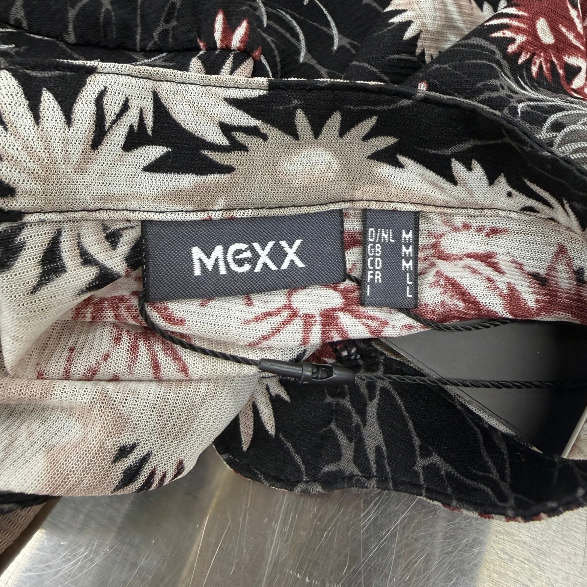 Mexx Black Floral Long Sleeve Top