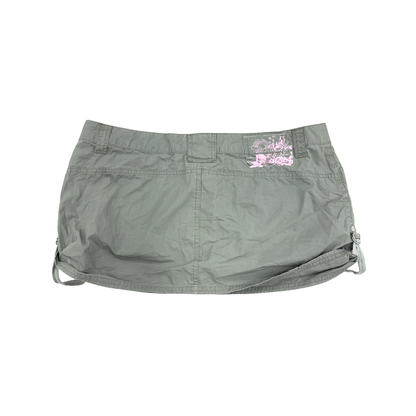 Rusty Green Mini Skirt
