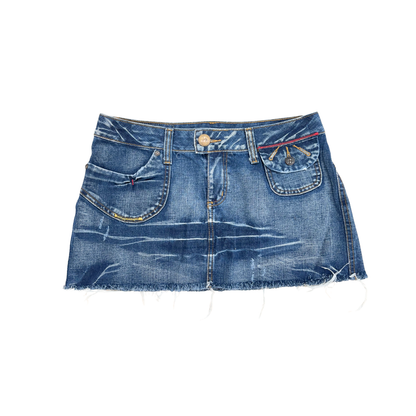 Vicunha Denim Mini Skirt