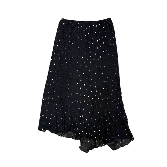 Giulia Galanti Black Polka Dot Midi Skirt
