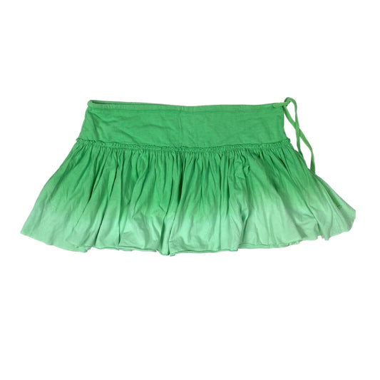 Vintage 2000s Y2k Pimkie Green Mini Skirt