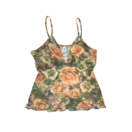 Unidea Green Mesh Cami