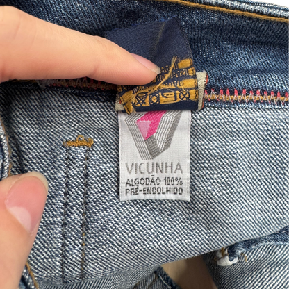 Vicunha Denim Mini Skirt