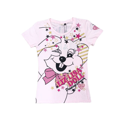 Liz Lisa Pink Bunny Graphic Tee