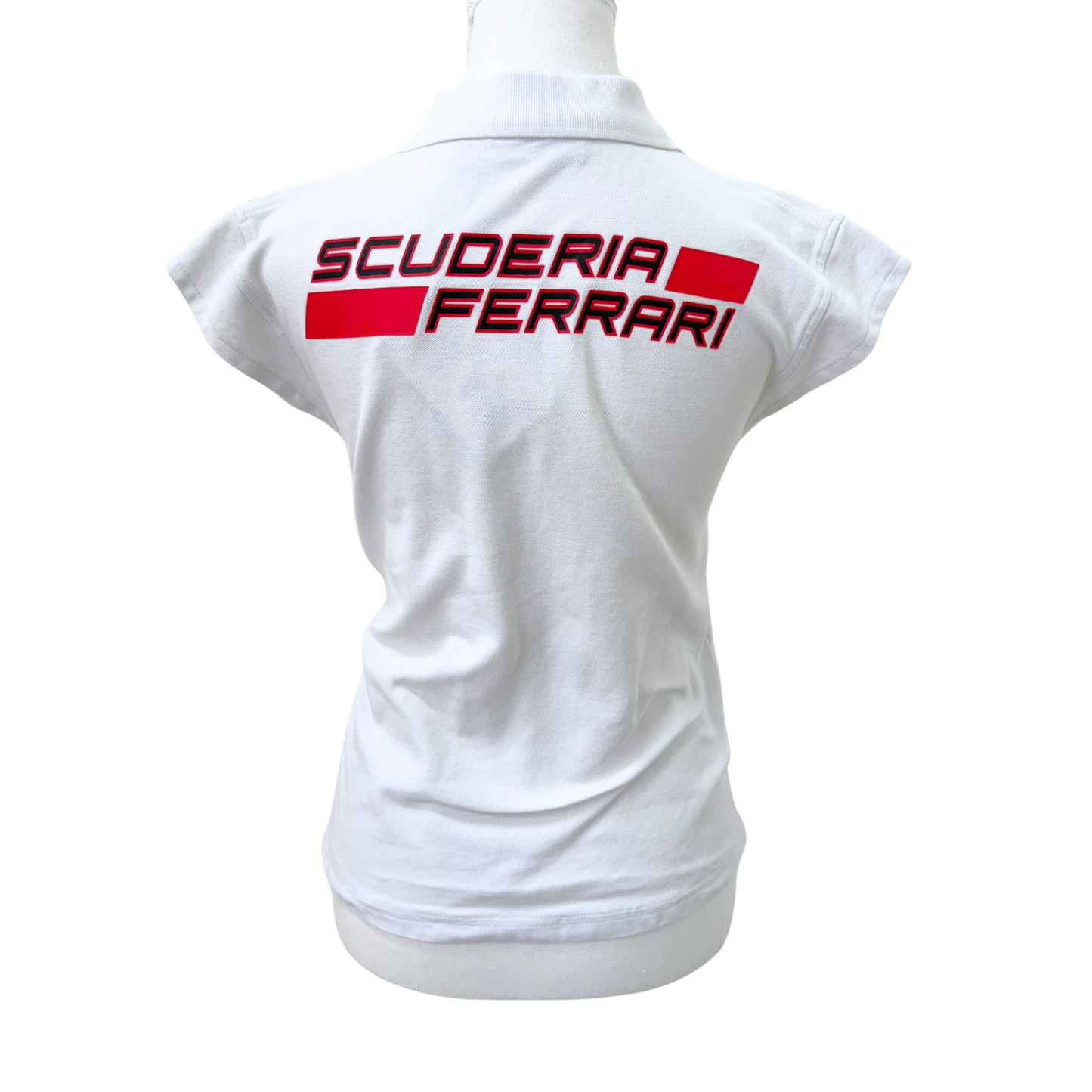 Ferrari White Polo Shirt