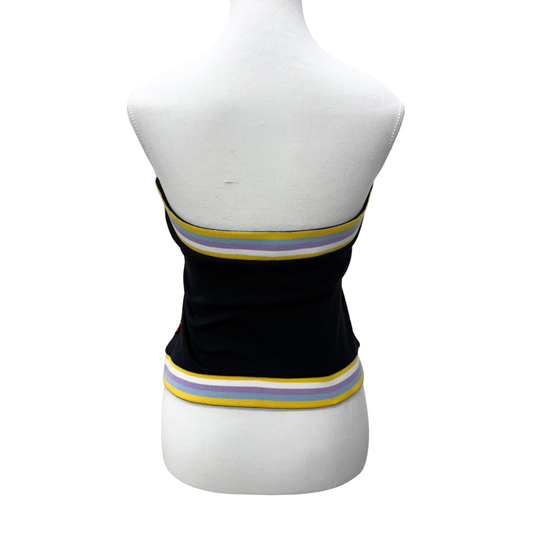 Blind Date Black Strapless Top