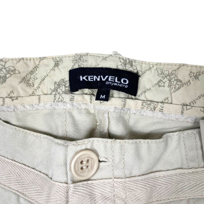 Vintage 2000s Y2k Kenvelo Off White Straight Fit Pant