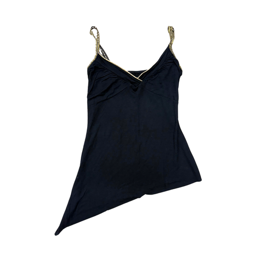 Black Asymmetrical Cami